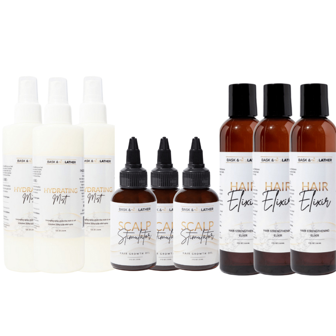 HYDRATED & HEALTHY BUNDLE - 3 MONTH SUPPLY - Bask and Lather Co